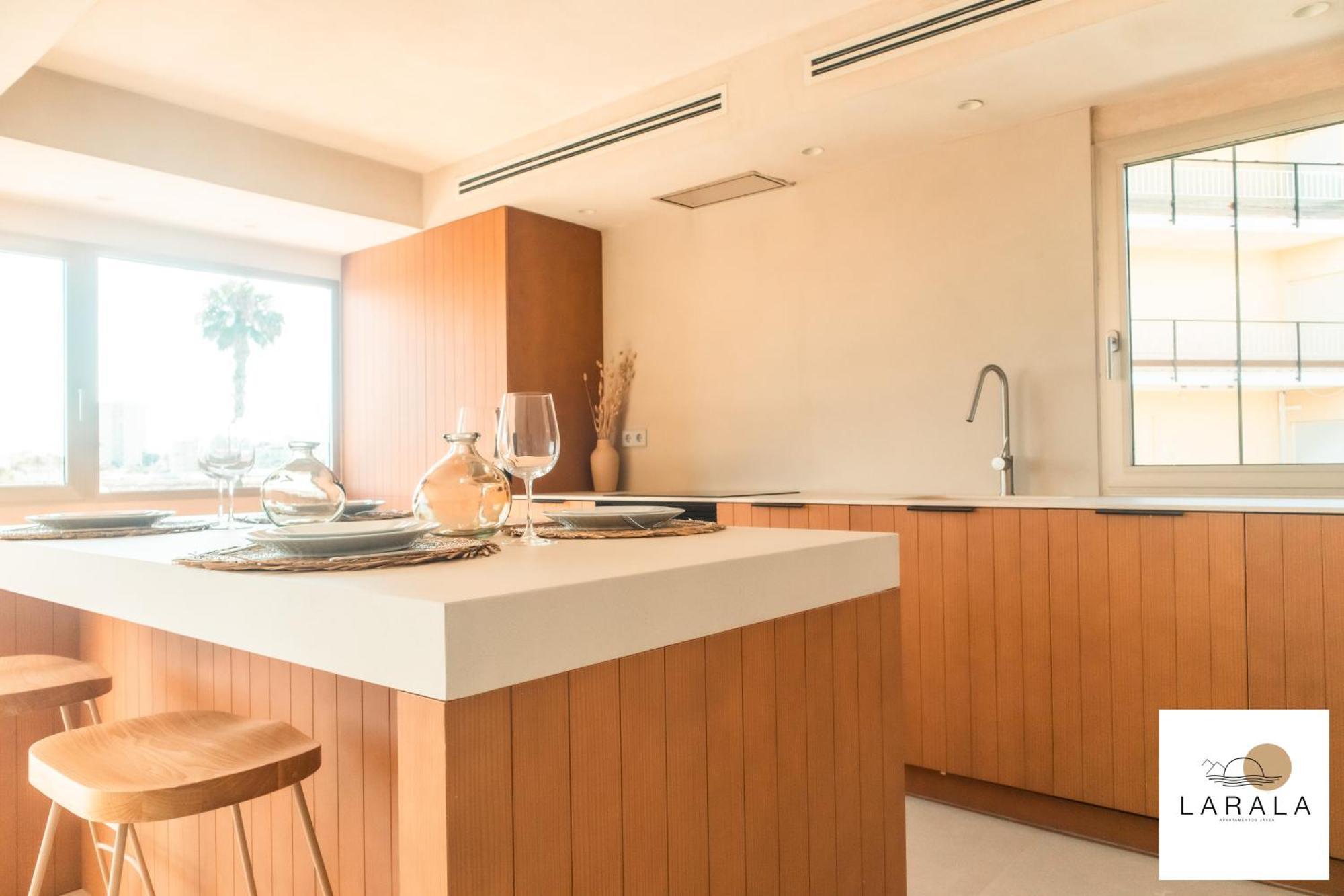 Larala 02 - Nuevo Apartamento En La Playa Del Arenal Con Vistas Al Mar Хавеа Экстерьер фото